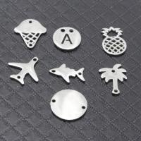 الفولاذ المقاوم للصدأ الموصل, مجوهرات الموضة & ديي & أنماط مختلفة للاختيار, المزيد من الألوان للاختيار, 17+5cm, تباع بواسطة PC