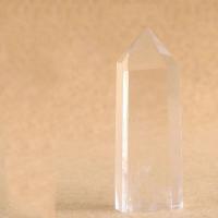 Clear Quartz Point Decoration plated durable Sold By PC