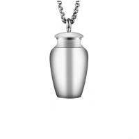 Cremation Jewelry Ashes Urn Collar, acero inoxidable, chapado, Joyería & unisexo, más colores para la opción, 34x16mm, Vendido por UD