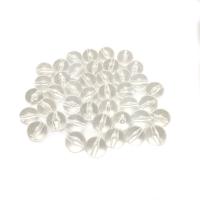 Transparent Acrylic Beads Round polished DIY Sold By Bag