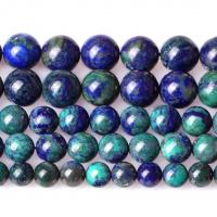 Lapislazuli Perlen, Lapislazuli Phönix, rund, poliert, DIY & verschiedene Größen vorhanden, verkauft von Strang