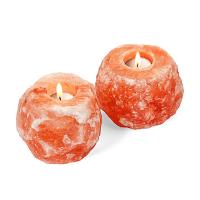 Candle Holders Rock Salt for home and office Sold By PC