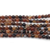 Prirodni Čudo ahat perle, Čudo Agate, Krug, uglađen, možete DIY & različite veličine za izbor, žut, Prodano By Strand