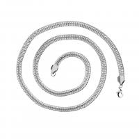 Iron Ogrlica lanac, Željezo, pozlaćen, modni nakit & za čovjeka, više boja za izbor, Prodano By PC