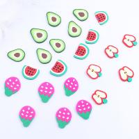Hair Accessories DIY Findings Polymer Clay plated random style & fashion jewelry & epoxy gel mixed colors Sold By PC