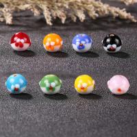 Refined Lampwork Beads plated fashion jewelry & DIY 12mm Sold By PC