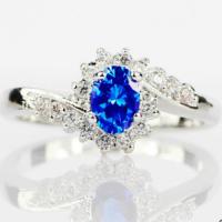 Zinc Alloy Finger Ring & micro pave cubic zirconia & for woman Sold By Lot