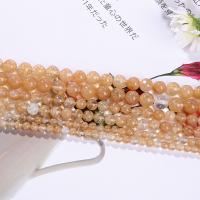 Lubenica Staklene perle, Lubenica Brown, Krug, možete DIY & različite veličine za izbor, više boja za izbor, Prodano By Strand