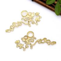 Hair Accessories DIY Findings Brass plated fashion jewelry yellow Sold By Pair