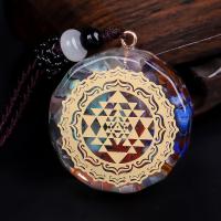 Resin Pendant with Natural Stone fashion jewelry Sold By PC