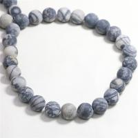 Dragi kamen perle Nakit, Crna svila Stone, Krug, uglađen, možete DIY & različite veličine za izbor, više boja za izbor, Prodano By Strand