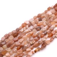 Sunstone Beads irregular polished DIY Sold By Strand