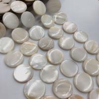 Natural Freshwater Shell Beads Round Sold By Strand