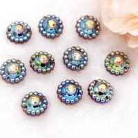 Jewelry Accessories, Resin, more colors for choice, 12x12mm, Approx 300PCs/Bag, Sold By Bag