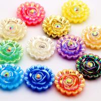 Jewelry Accessories, Resin, more colors for choice, 30x30mm, Approx 50PCs/Bag, Sold By Bag