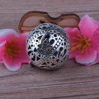 Zinc Alloy Bell Charm plated DIY silver color 32mm Sold By PC