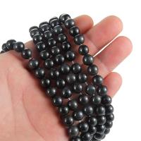 Natural Black Obsidian Beads DIY black Sold By PC