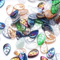 Lampwork Hair Accessories DIY Findings Leaf polished Sold By PC
