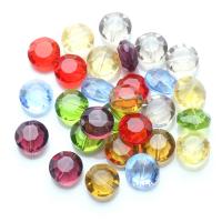 Perles rondes plates en cristal , Plat rond, poli, DIY, plus de couleurs à choisir, 12mm, 20PC/sac, Vendu par sac