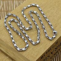 Stainless Steel Chain Necklace original color 3mm Length Approx 21 Inch Sold By Lot