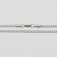 Stainless Steel Chain Necklace plated original color Sold By Lot