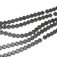 Magnetische Hämatit Perlen, rund, verkauft von Strang
