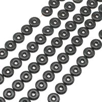 Magnetische Hämatit Perlen, Kreisring, poliert, 10x10x3mm, verkauft per ca. 16 ZollInch Strang