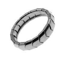Magnetische sieraden Armband, Magnetische Hematiet, gepolijst, 16x14x6mm, Per verkocht Ca 23 cm Strand