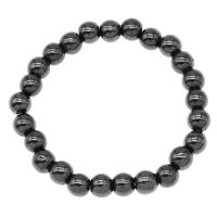 Magnetic Jewelry Bracelet Magnetic Hematite Round polished Sold Per Approx 23 cm Strand