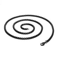 Stainless Steel Chain Necklace plated fashion jewelry & for man Sold By PC