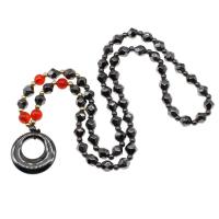 Magnetic Necklace, Magnetic Hematite, polished, 23x15x11mm, Sold Per Approx 36 cm Strand