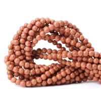 Goldstone Beads, Ronde, gepolijst, DIY & verschillende grootte voor keus, Verkocht door Strand