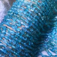 Gemstone Jewelry Beads Apatites irregular polished DIY blue 8mm Sold By Strand