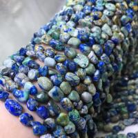 Lapislazuli Perlen, Lapislazuli Phönix, Unregelmäßige, poliert, DIY & verschiedene Größen vorhanden, verkauft von Strang