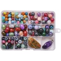 Round Crystal Beads polished DIY & 10 cells Sold By Box
