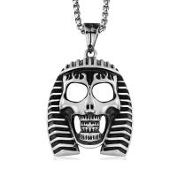Titanium Steel Pendants Egyptian Pharaoh polished Sold By PC