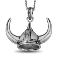 Stainless Steel Pendants Helmet polished DIY Sold By PC