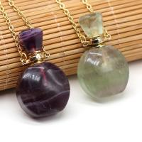 Natural Stone Perfume Bottle Pendant Sold By PC