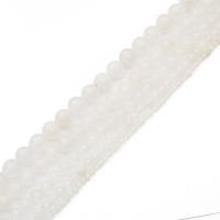 Perline di agata bianca naturale, Cerchio, lucido, DIY & formato differente per scelta, bianco, Venduto da filo