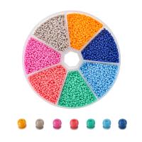 Contas de sementes de vidro arco-íris, DIY, Mais cores pare escolha, 100x100x23mm, vendido por Defina