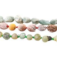 Mixed Gemstone Beads Agate Nuggets 12-20mm Sold By Strand