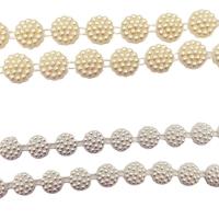 Koralik Garland Strand, Tworzywa ABS perła, Malowane, dostępnych więcej kolorów, 10mmuff0c14mm, 9m/szpula, sprzedane przez szpula