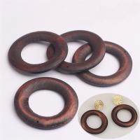 Wood Pendants Donut fashion jewelry & DIY 49mm Sold By PC