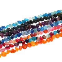 Natural Dragon Veins Agate Beads irregular DIY Sold By PC