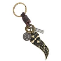 Zinc Alloy Key Clasp with PU Leather for man Sold By PC