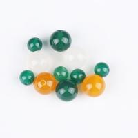 Perles agates, agate mixte, Rond, différents matériaux pour le choix & normes différentes pour le choix, Vendu par PC