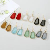 Crystal Earrings with Zinc Alloy for woman Sold By Pair