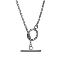 Zinc Alloy Sweater Chain Necklace platinum color plated for man Length Approx 27.56 Inch Sold By PC