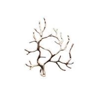 真鍮ジュエリーペンダント, 銅, 木の枝, KC金メッキ, DIY, 35mm, 20パソコン/ロト, 売り手 ロト