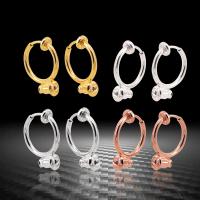 Brass Hoop Earring Components plated Sold By Bag
